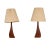 Teak Lamps by Johannes Aasbjerg, Denmark - a Pair For Sale In Washington DC - Image 6 of 6