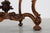 Napoleon III Style Carved Walnut Side Table with Ardune Top, France, 1900s For Sale - Image 14 of 18