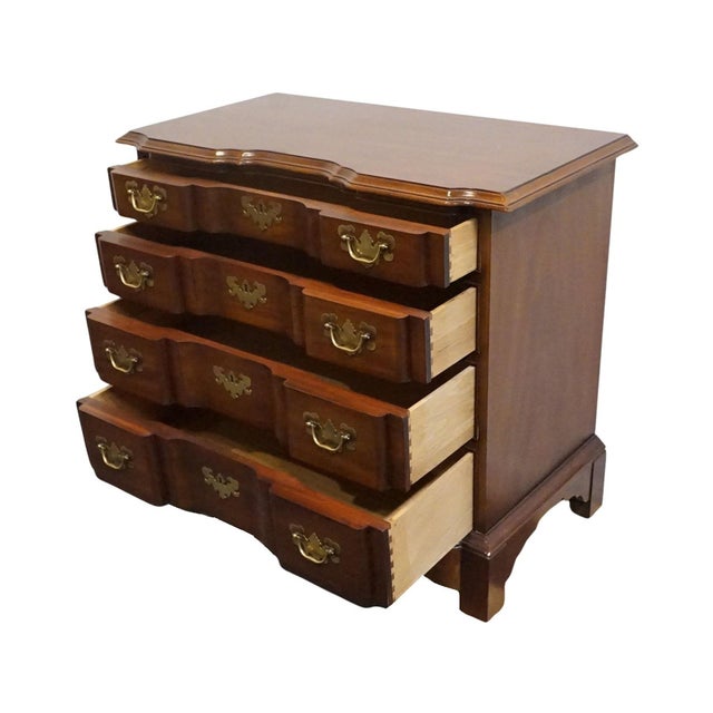 Hickory Chair Co. Historic James River Collection Solid Mahogany Traditional 35" Gentleman's Chest For Sale In Kansas City - Image 6 of 12
