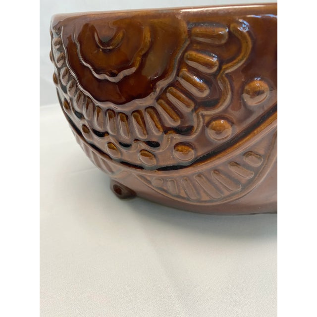 1960s Mid-Century Elephant Planter Cachepot – Folk Art Ceramic Animal Planter For Sale - Image 12 of 12