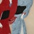 Early 20th Century Early 20th Century Japanese Bijin-Ga Mixed-Media Silk Artwork of Two Women With Fans For Sale - Image 5 of 8