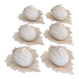 Wedgwood Etruria Dysart Pattern Individual Autumn Soup Tureens - Set of 6 For Sale