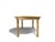 Mid-Century Modern Mid 20th Century Attributed to Henning Kjærnulf Scandinavian Solid White Oak Round Dining Table With Leaves For Sale - Image 3 of 12