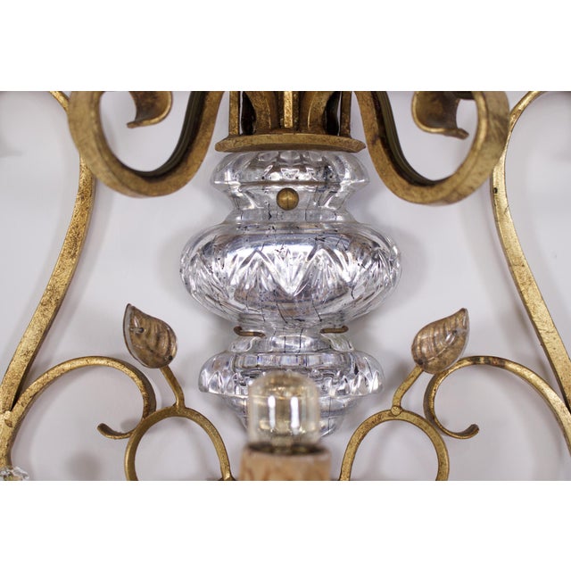 Large Wall Light from Maison Bagues, 1970s For Sale - Image 6 of 13