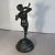 Maitland Smith Bronze Figure Playing Horn For Sale - Image 6 of 7