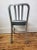 Mid Century era Goodform Navy Chair. Lightweight brushed aluminum frame with commercial weight vinyl upholstered seat...