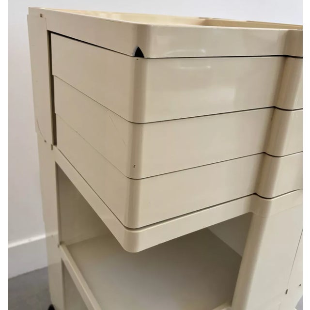 Beige Trolley by Joe Colombo for Bielplast, 1980s For Sale - Image 8 of 10