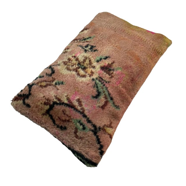 Vintage Turkish Handmade Cushion Cover For Sale - Image 6 of 11