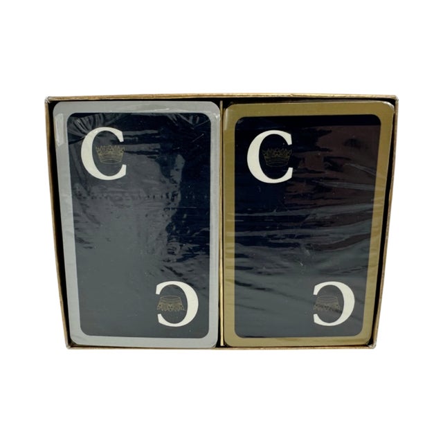 Blue Vintage Concorde British Airways Double Deck Playing Cards For Sale - Image 8 of 11