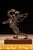 Brass Mid 20th Century Welded Steel Abstract Brutalist Figure Sculpture by Donald E. Smith For Sale - Image 8 of 8