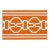Sample - Schumacher X Mary Mcdonald Malmaison Tape in Tangerine For Sale