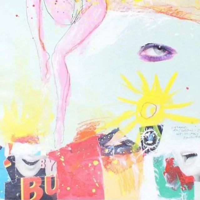 Cirque du Soleil n.34 - Original Mixed Media on Paper by Sergio Barletta - 1995 1995 For Sale - Image 3 of 5