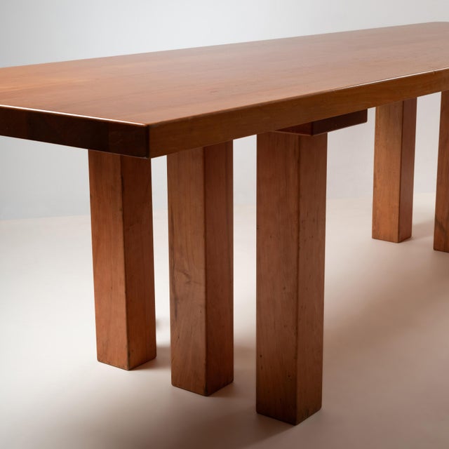 The Basilica Table in Wood by Mario Bellini for Cassina, 1975, in Flawless conditions. Designed 1970 to 1979 This piece...