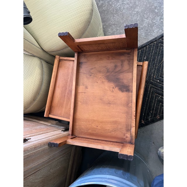 Wood Vintage MCM End Table For Sale - Image 7 of 7