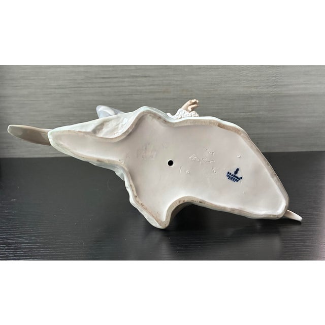 Large VTG Lladró Porcelain Figurine "Idyl" Harlequin & Ballerina Alfredo Ruiz For Sale - Image 10 of 10