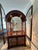 Late 20th Century Philip Reinisch Cherry Finish Lighted Curio With Beveled Glass Doors For Sale - Image 6 of 12