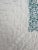 Vintage Hand Stitched Log Cabin Quilt Green And White, Square 77x79” For Sale - Image 4 of 18