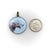 Metal 1900-1909 Swedish Sterling Silver Enamel Portrait of a Sighthound For Sale - Image 7 of 8