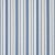 Schumacher X Mark D. Sikes Markie Stripe Fabric In Indigo For Sale
