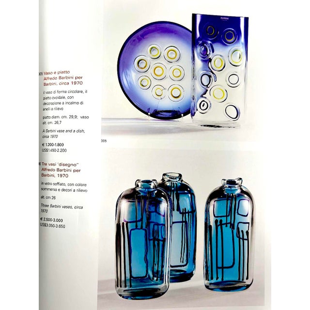 2005 Sotheby's Auction Catalog, "Vetri Di Murano. La Collezione Storica Pauly", Murano Glass, the Historic Pauly Collection, Venice, Italy For Sale - Image 9 of 16