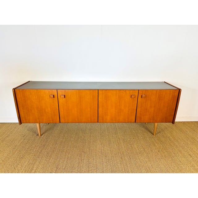 Mid-Century Modern Scandinavian Teak Sideboard, 1960s For Sale - Image 3 of 17