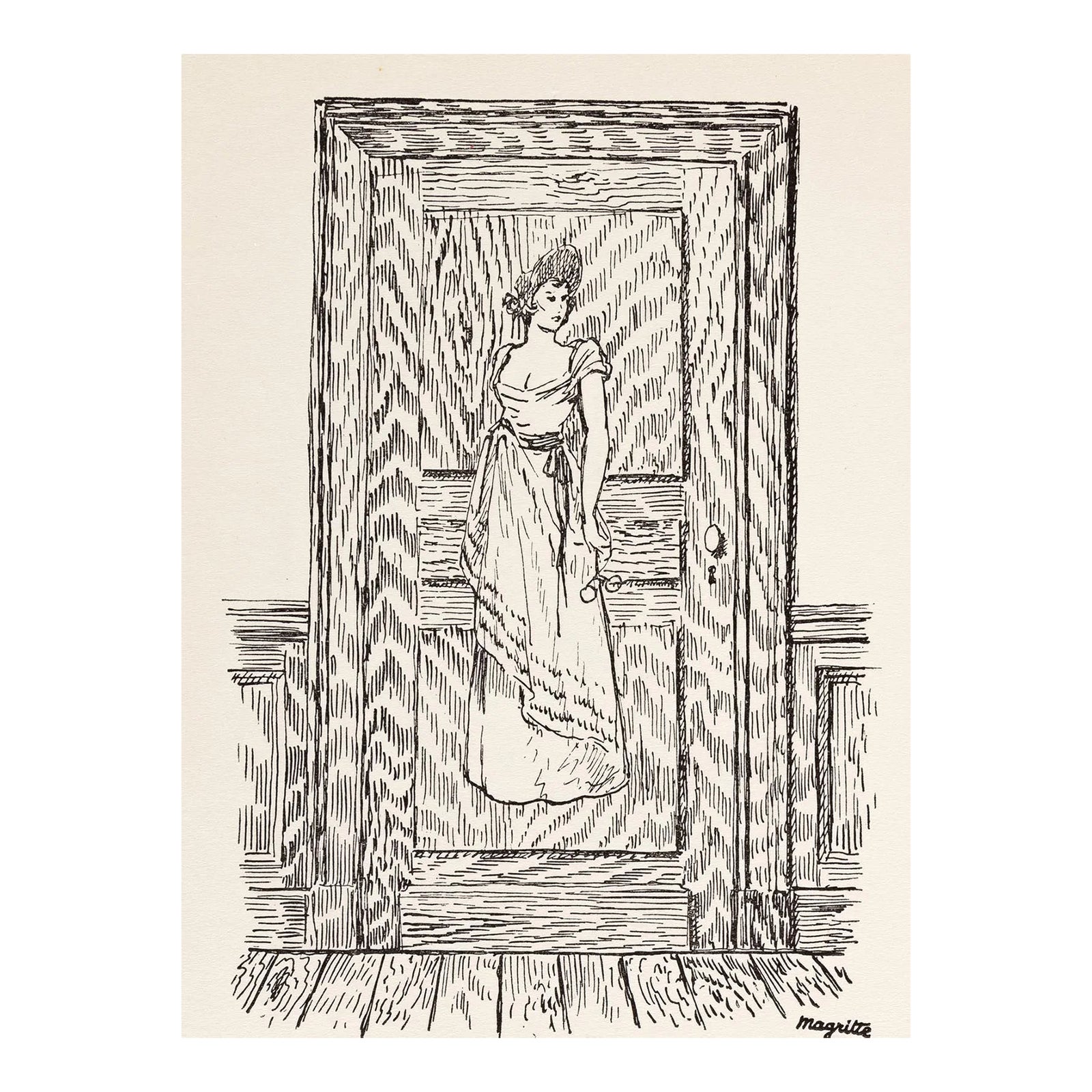 1958 Rene Magritte Lithograph 5 e.l.t Mesens Poemes | Chairish