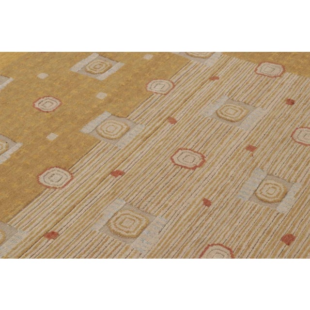 Rug & Kilim Rug & Kilim's Oversized Scandinavian Style Rug With High-Low Design For Sale - Image 4 of 11