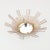 Beige Mid-Century Modern Sunburst Brass Pendant Lamp, 1960s For Sale - Image 8 of 10