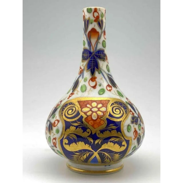 English Antique Royal Crown Derby Bud Vase For Sale - Image 3 of 9