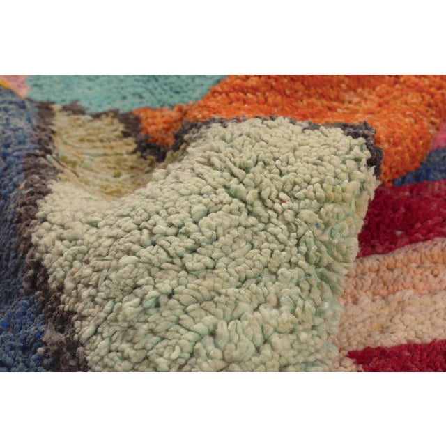 Contemporary Boujad Moroccan Rug, 08'01 X 11'02 For Sale In Dallas - Image 6 of 10
