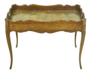 Baker Country French Walnut & Cherry Tea Table