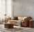 Waco Rustic Modern Sofa - Light Brown Leather For Sale - Image 14 of 15