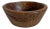 Vintage Rustic Teak Wood Bowl For Sale