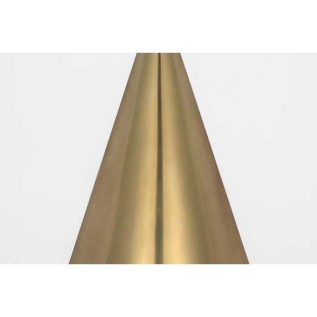 Visual Comfort Kelly Wearstler for Visual Comfort Signature Piel 20" Indoor/Outdoor Wall Wash in Antique-Burnished Brass For Sale - Image 4 of 14