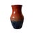 Ceramic Moorcroft Orange and Blue Oxide Flambé Baluster Vase For Sale - Image 7 of 7