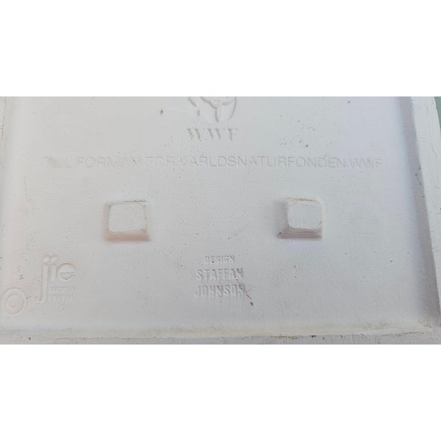 Ceramic Stag Tile by Staffan Johnsson for Jie Gantofta, 1980s For Sale - Image 4 of 6