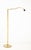 1950s Mid-Century Modern Solid Brass Swing Arm French Floor Lamp For Sale - Image 12 of 12