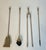 Neoclassical Style Brass Fireplace Tools. French. Circa 1970 For Sale - Image 12 of 12