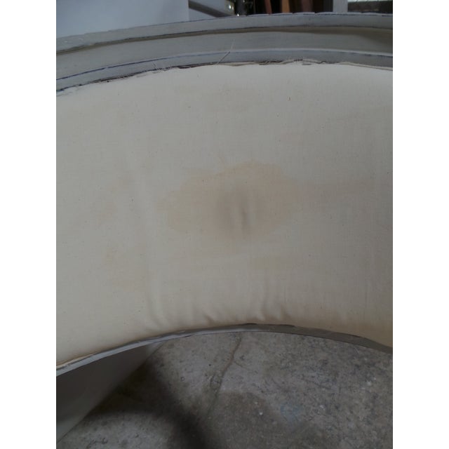 Swedish Gustavian Style 4 Barrel Chairs For Sale - Image 4 of 14