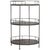 Industrial Three Tier Industrial Round Shelf With Metal Frame For Sale - Image 3 of 8