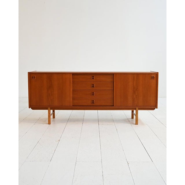 Scandinavian Teak Sideboard, 1960s For Sale - Image 12 of 12