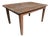 Andrianna Shamaris Wabi Sabi Teak Wood Dining Table or Desk For Sale