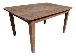Andrianna Shamaris Wabi Sabi Teak Wood Dining Table or Desk