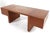 Mid 20th Century Roger Sprunger for Dunbar Mid Century Executive Oak Desk For Sale - Image 5 of 9