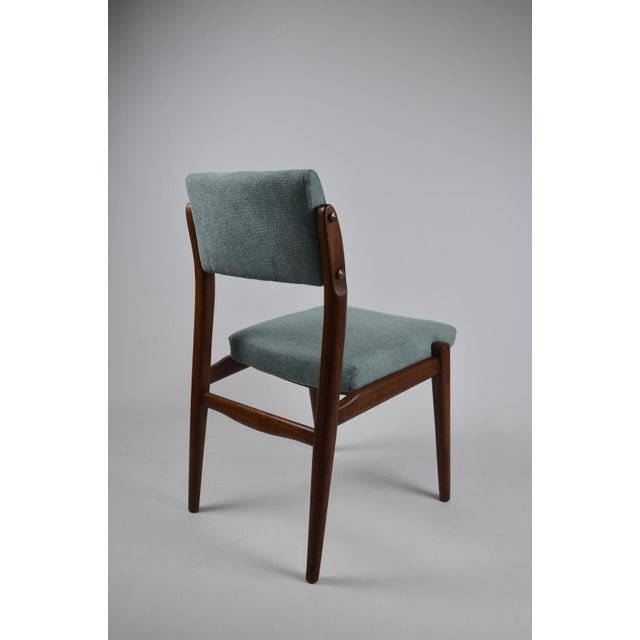 Wood Mid-Century Teak Chairs, Set of 4 For Sale - Image 7 of 17