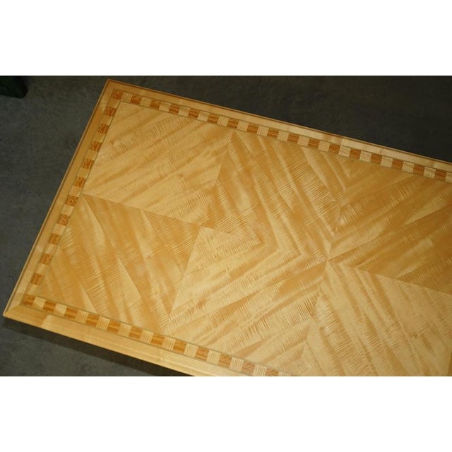 Sycamore Dining Table David Linley for Gary Barlow For Sale - Image 11 of 18