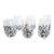 1980s Cristallerie Schott Zwiesel German Cut Crystal Tumblers - Set of 6 For Sale