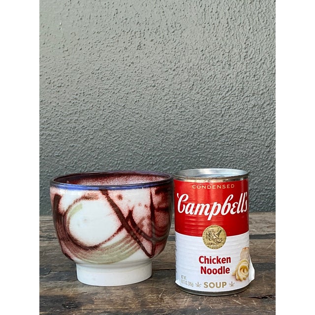Vintage Original Studio Pottery Bowl For Sale In West Palm - Image 6 of 12