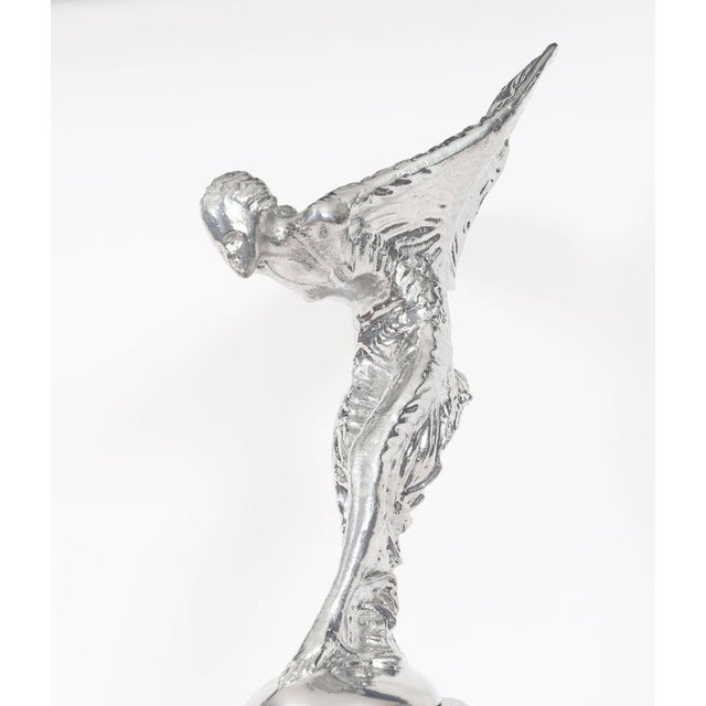 Mid-Century Rolls Royce Spirit of Ecstasy Sculpture For Sale - Image 11 of 18