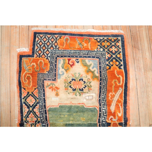 Early 20th Century Tibetan Saddlebag Textile Rug - 2'2" x 3'5" For Sale - Image 13 of 18